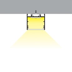 AL profil FKU78-02 pro LED, bez plexi, 2m, elox FK TECHNICS 4739560