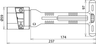 HVI-strip 27 Nářadí pro odizolování vodiče HVI power DEHN 597227