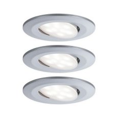 Vestavné svítidlo LED Calla kruhové 3x6,5W matný chrom výklopné 999.33 99933