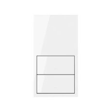 Panel 2- násobný: 2 kryty :3067 bílá KONTAKT SIMON 10020213-130