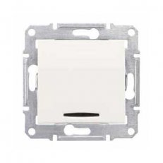 Sedna Přepínač střídavý s orientační kontrolkou ř.6So Cream SCHNEIDER SDN1500123