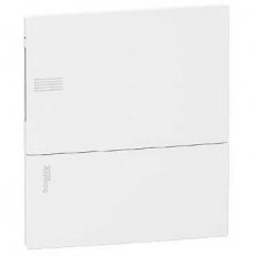 Schneider MIP22108 Mini Pragma 8M, bílé plné dveře, zapuštěná mont.