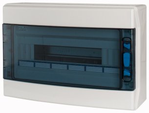 Eaton 174200 Rozvodnice NA omítku IP65,průhledné dveře,1 řada,18modulů