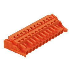 Pružinová svorka CAGE CLAMP 2,5mm2 oranžová 11pól. WAGO 231-311/037-047/035-000