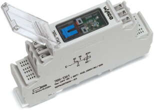Reléový modul, jmenovité vstupní napětí: 24 V DC, 1 přepínací kontakt