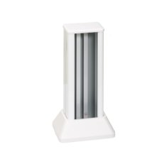 Mini instalační sloupky oboustranný ALC 336mm 8×K45 4×CIMA 4×S500 čistě bílá