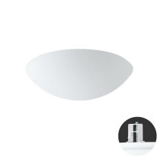 Vestavné LED svítidlo se skleněným stínidlem OSMONT AURA V10 19W IP44 3K bílá