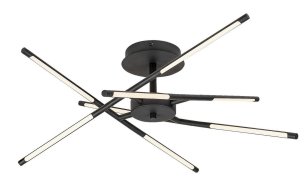 HENLI LED 30W IP20 černá 3000K 1300lm RABALUX 71056
