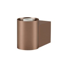 SLV VARYT, nástěnné světlo pro povrchovou montáž, kulaté, 1x max. 6W, E14, měď