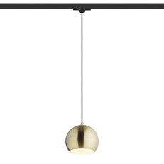 AGNETA pro tříokr. lištu závěsná česaná mosaz 230V E27 40W RENDL R13976