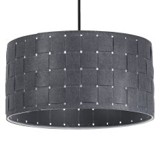 Závěsné svítidlo LEDVANCE Decor Felt Weaving Pendant 380 mm E27 Dark Gray