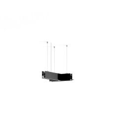 LED Svítidlo Serpent T, dolů, mléčný, 3000K, 14W, černá  ALUMIA FPSE105-0730DB