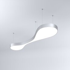 LED Svítidlo MI-BUBBLE-04, 78W, 3000K, bez trafa, 24VDC, IP20, stříbrná, 4000K