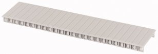 BS-12MB-GY Záslepka pro výřezy 45mm 12 modulů TE šedá lámatelná po8,75mm (1/2TE)