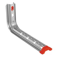 Nosný L - držák pro drátěný kabelový nosník, 200 mm ERICO WBT200LBRKT 820220