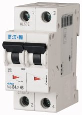 FAZ-B4/2-HS Jistič pomocných obvodů FAZ char.B 2-pól 4A 10kA (ČSN EN 60898)
