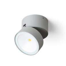 FLAVIO R přisazená světle šedá 230V LED 6W 110° IP54 3000K RENDL R14200
