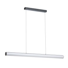 RIVIER LED I závěsná  černá/mléčný akryl 230V LED 24W  3000K RENDL R14495