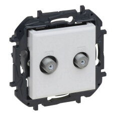 NILOE S.TV TYP F 2 KAB. BÍLÁ LEGRAND 863176B