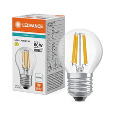 Světelný zdroj LED CLASSIC P V 5.9W 840 Clear E27 LEDVANCE 4099854785467