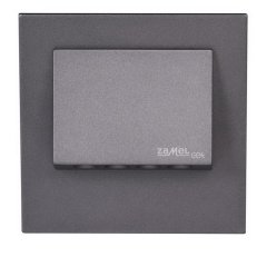 Ledix 11-221-31 Světlo LED NAVI, pod omítku, 230Vstř, IP20, GRAFIT, BÍLÁ