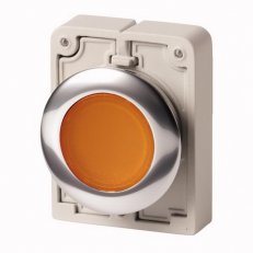 Eaton M30C-FDRL-A Ovládací hlavice tlačítka, prosvětlené, aretace, jantarová