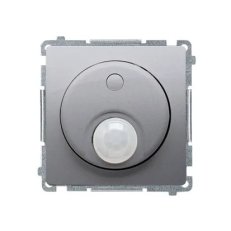 Spínač se senzorem pohybu 20-500W, Inox KONTAKT SIMON BMCR10T.01/21