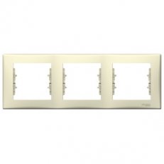 Sedna Rámeček trojnásobný, Beige SCHNEIDER SDN5800547