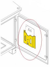 EV1075K Plastová kapsa na dokumenty A4