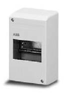 Minirozvodnice nástěnná IP40/4M 12424 ABB LUCASYSTEM12424