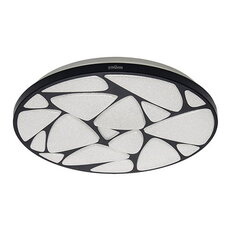 Plafoniera MINERAL SMD LED C 48W WW-CW IP44 černá IDEUS 03726