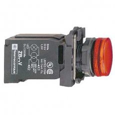 Schneider XB5AV34 Signálka se žárovkou BA 9s, 110.....120V, rudá