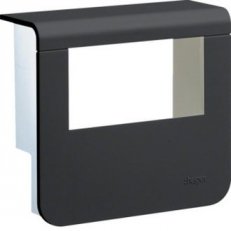 Kryt přístrojové krabice pro SL lištu výšky 55 mm, černá TEHALIT SL200559329011