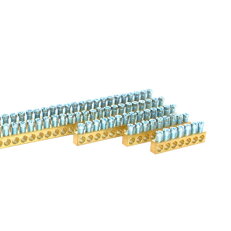 Svorkovnice BB 142-10 (142x16mm2), profil 8x10, 1m, 63A MOREK MAD0142E21