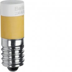 LED žárovka E10, příslušenství, žlutá BERKER 167802