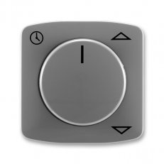 Kryt spínače žaluziového s otočným ovladačem 3294A-A00110 S2 kouřová Tango ABB