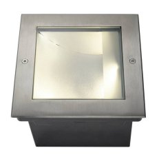 DASAR 255 LED SQUARE inground fitting asymmetrical stainl. steel 316 28W 3000K