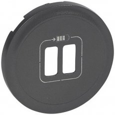 CÉLIANE KRYT ZÁSUVKY 2XUSB GRAFIT LEGRAND 067956