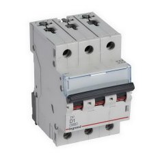 TX3 JISTIČ, 3 PÓLOVÝ, CHAR. D, 1A 6000A LEGRAND 403747