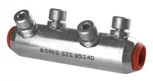 Erko SZS_1695/1 Kabelová spojka se zatrhávacími šrouby, pocínovaná, do 36 kV