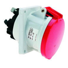 Zásuvka vestavná 63A 5p 400V IP44 6h Quick-Connect BALS 120306