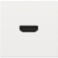 Zásuvka HDMI-HDMI-WHITE COATED NIKO 154-69417