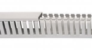 Kanál bezhalogenový 37,5 x 50 mm (š x v), barva RAL 7035 SCHRACK RH732849--