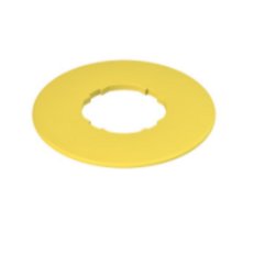 PIZZATO Žlutý štítek, průměr 60 mm, bez popisu