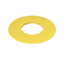 Žlutý štítek, průměr 60 mm, bez popisu PIZZATO VETF32A5700