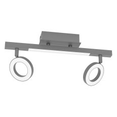 Bodové svítidlo CARDILLIO 2 LED černá/satén 9,7W IP20 EGLO 900514
