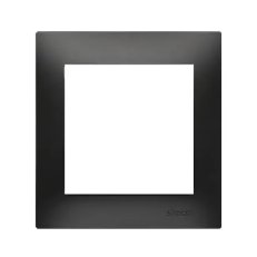 Rámeček 1-násobný Simon 54 Premium, IP20/IP44, černá matná KONTAKT SIMON DR1/49