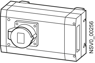 BD01-AK2X/CEE325S18 Odbočná skříň zásuvk SIEMENS BVP:034281