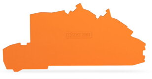 Koncová bočnice a separátor, Tloušťka 0,8 mm, Oranžová WAGO 2203-7692
