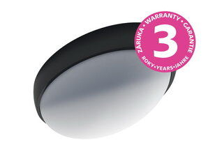 ELIPTIC LED přisazené svítidlo 15W, černá, neutrální IP54 PANLUX PN31300047